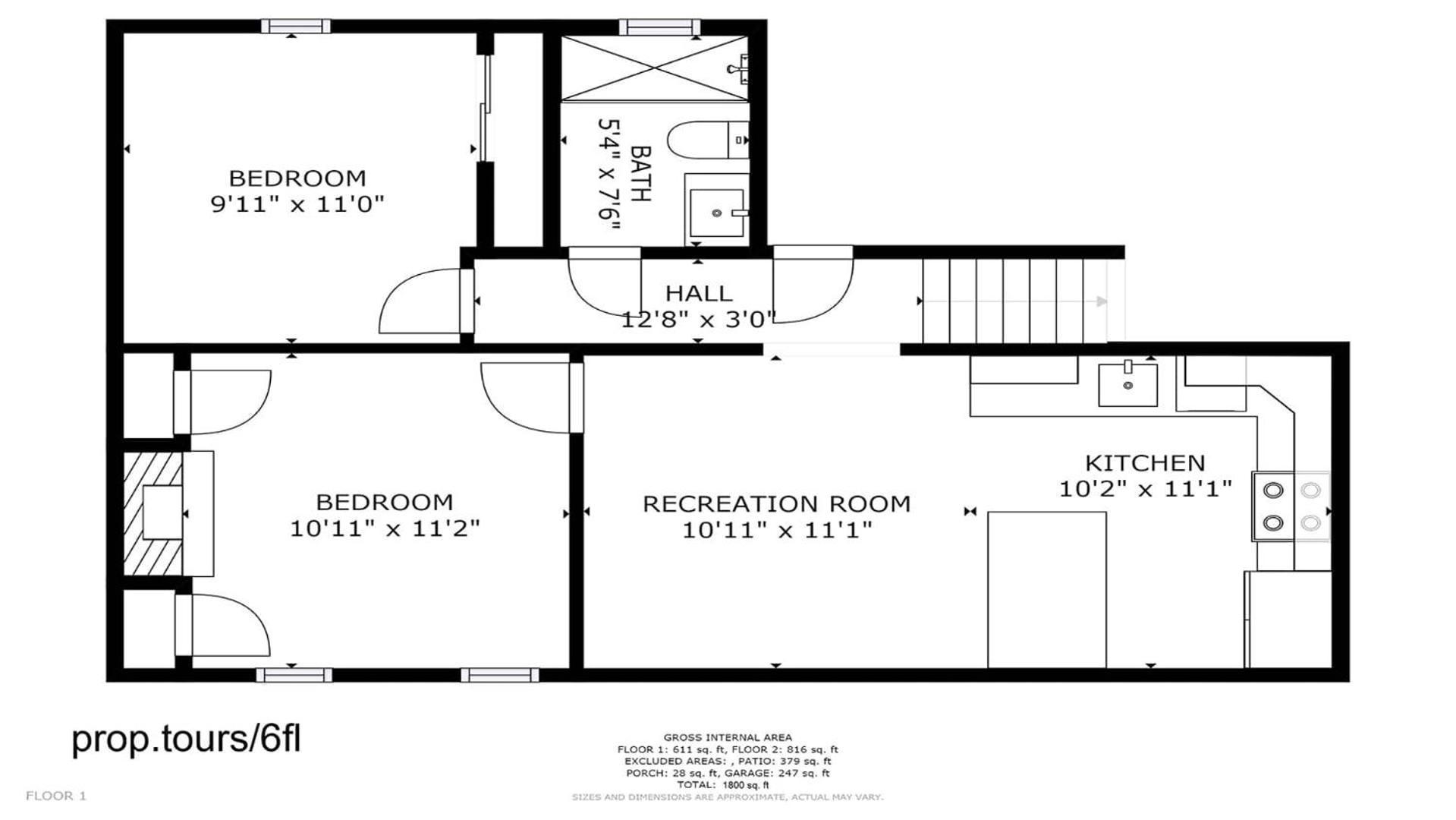 Spacious Lower Unit Updated Two King Beds In